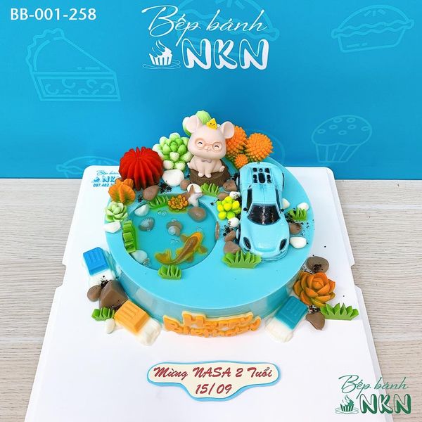  Bánh Sinh Nhật Cho Bé Tuổi Tý (BB-001-258) 
