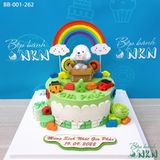  Bánh Sinh Nhật Cho Bé Tuổi Tuất (BB-001-262) 