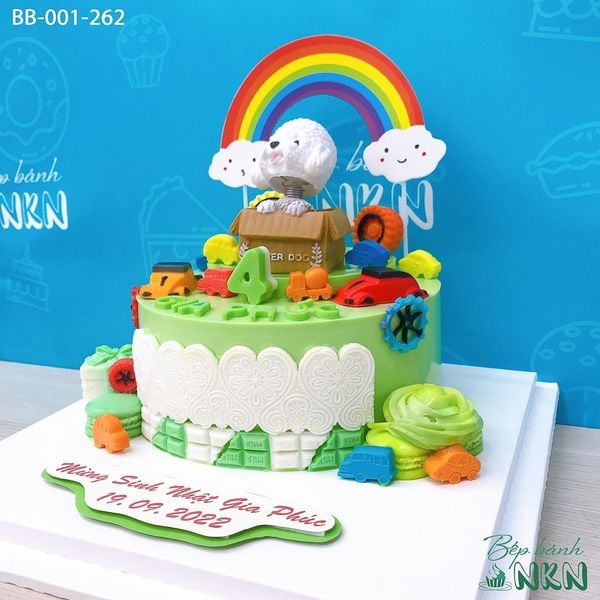 Bánh Sinh Nhật Cho Bé Tuổi Tuất (BB-001-262) 