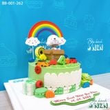  Bánh Sinh Nhật Cho Bé Tuổi Tuất (BB-001-262) 