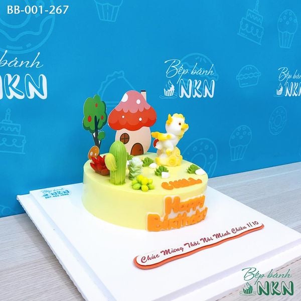 Bánh Sinh Nhật Cho Bé Tuổi Sửu (BB-001-267) 