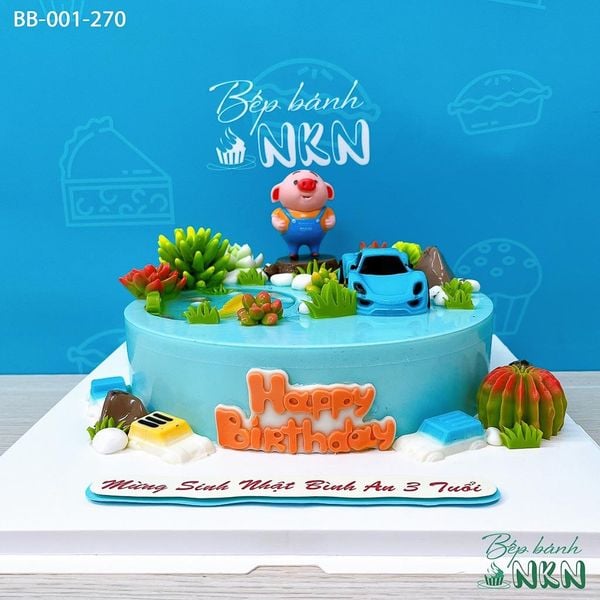  Bánh Sinh Nhật Cho Bé Tuổi Hợi (BB-001-270) 