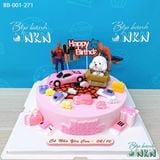  Bánh Sinh Nhật Spiderman Cho Bé Tuổi Tuất (BB-001-271) 