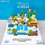  Bánh Sinh Nhật Wheels On The Bus (BB-001-272) 