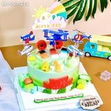  Bánh Sinh Nhật Mô Hình Máy Bay Cho Bé (BB-001-275) 