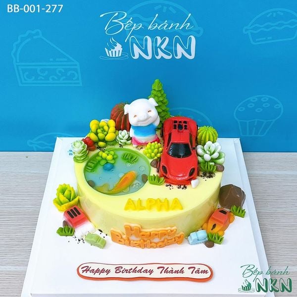  Bánh Sinh Nhật Cho Bé Tuổi Hợi (BB-001-277) 
