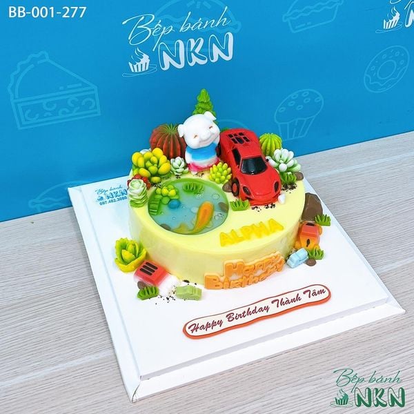  Bánh Sinh Nhật Cho Bé Tuổi Hợi (BB-001-277) 