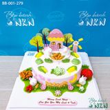  Bánh Sinh Nhật Vườn Thỏ (BB-001-279) 