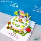 Bánh Sinh Nhật Vườn Thỏ (BB-001-279) 