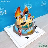  Bánh Sinh Nhật Naruto 2 tầng (BB-001-281) 