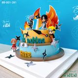  Bánh Sinh Nhật Naruto 2 tầng (BB-001-281) 