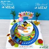  Bánh Sinh Nhật Mô Hình Xe Lửa Chạy Pin (BB-001-284) 