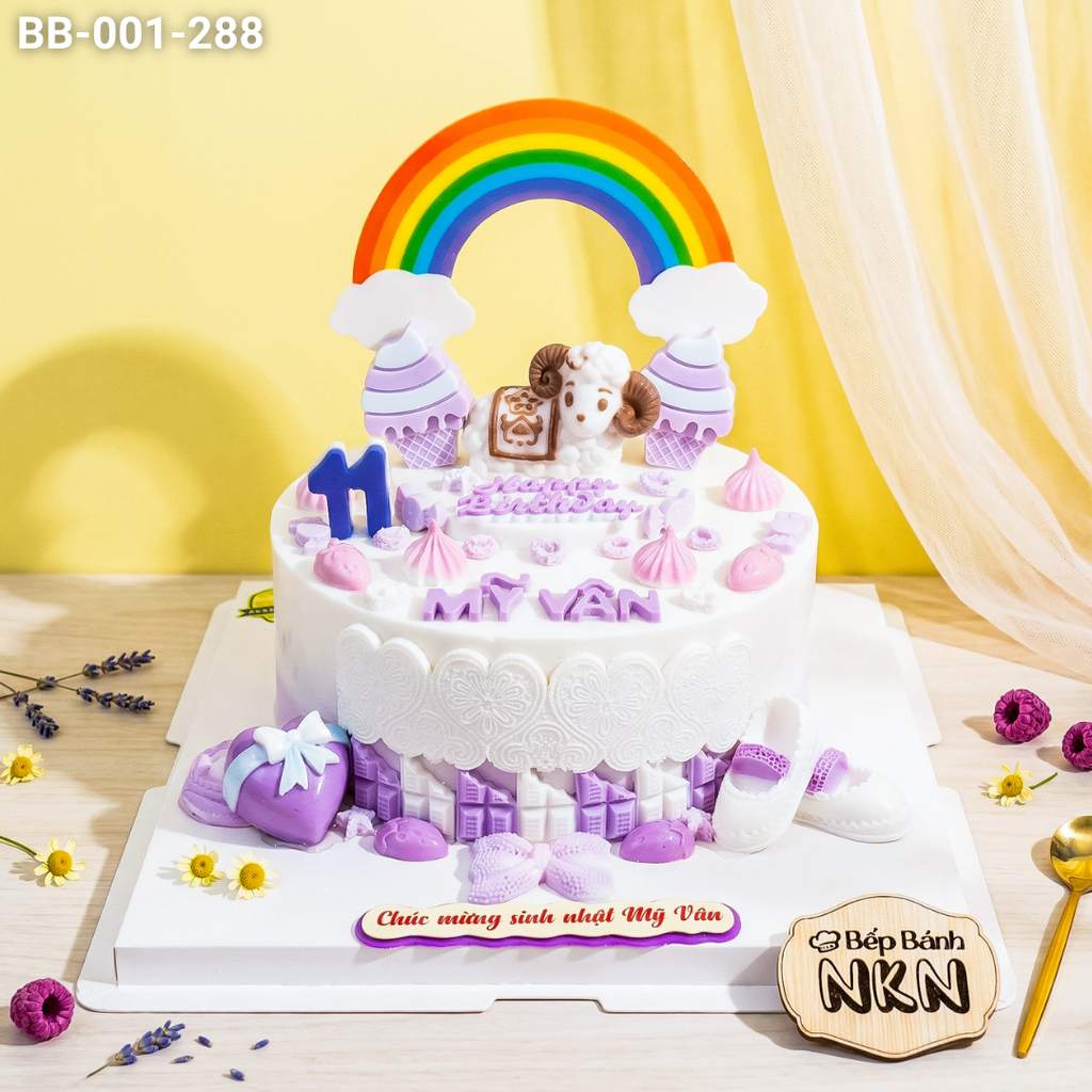  Bánh Sinh Nhật Cho Bé Tuổi Mùi (BB-001-288) 