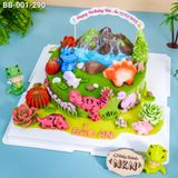  Bánh Sinh Nhật  Công Viên Khủng Long (BB-001-290) 