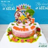  Bánh Sinh Nhật Nàng Bạch Tuyết Và 7 Chú Lùn (BB-001-296) 