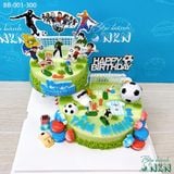  Tháp Bánh Sinh Nhật 2 Tầng Sân Bóng (BB-001-300) 
