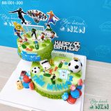  Tháp Bánh Sinh Nhật 2 Tầng Sân Bóng (BB-001-300) 