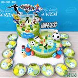  Tháp Bánh Sinh Nhật 2 Tầng Sân Bóng (BB-001-300) 