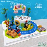  Bánh Sinh Nhật Xe Lửa Cho Bé Tuổi Thân (BB-001-303) 