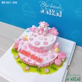 Bánh Sinh Nhật 2 Tầng Cho Bé Tuổi Sửu (BB-001-306) 