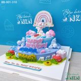  Bánh Sinh Nhật 2 Tầng Cho Bé Tuổi Sửu (BB-001-310) 