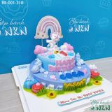  Bánh Sinh Nhật 2 Tầng Cho Bé Tuổi Sửu (BB-001-310) 