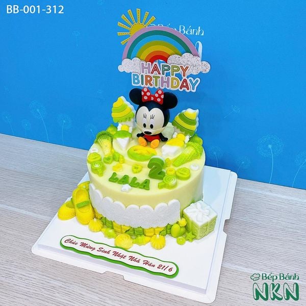  Bánh Sinh Nhật Mickey Cho Bé (BB-001-312) 