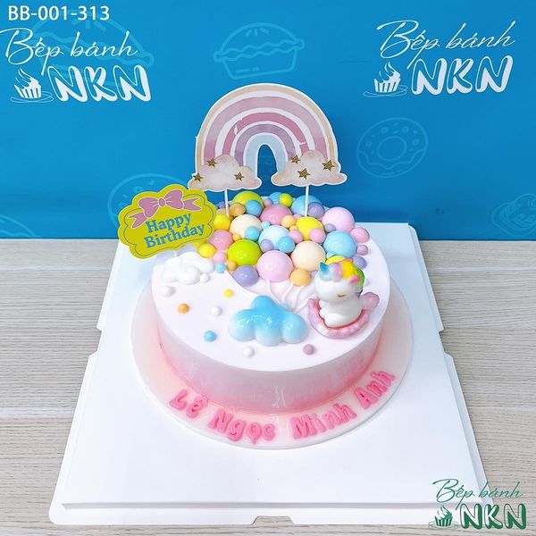  Bánh Sinh Nhật Ngựa Pony Cho Bé (BB-001-313) 