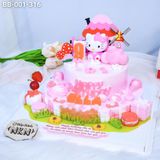  Bánh Sinh Nhật Kitty 2 Tầng (BB-001-316) 