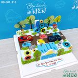  Bánh Sinh Nhật Siêu Xe Lambogini (BB-001-318) 