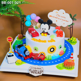  Bánh Sinh Nhật Xe Lửa Và Chuột Mickey (BB-001-321) 