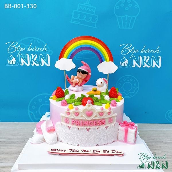  Bánh Sinh Nhật Bé Gái (BB-001-330) 
