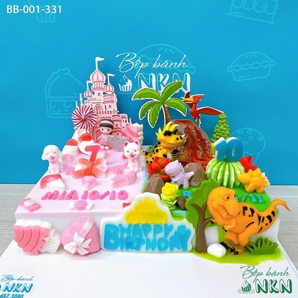  Bánh Sinh Nhật Đôi Cho Bé (BB-001-331) 