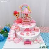  Bánh Sinh Nhật Đu Quay Bật Nhạc Cho Bé (BB-001-332) 