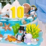  Bánh Sinh Nhật Đảo Băng Chim Cánh Cụt (BB-001-340) 