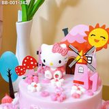  Bánh Sinh Nhật Hello Kitty 2 Tầng (BB-001-342) 