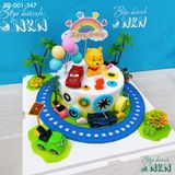  Bánh Sinh Nhật Xe Lửa Gấu Pooh (BB-001-347) 