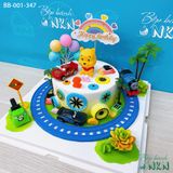  Bánh Sinh Nhật Xe Lửa Gấu Pooh (BB-001-347) 