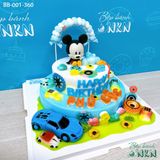 Bánh Sinh Nhật Chuột Mickey 2 Tầng (BB-001-360) 