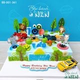  Bánh Sinh Nhật Đường Đua Tốc Độ (BB-001-361) 