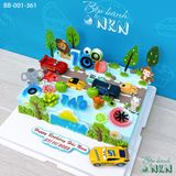  Bánh Sinh Nhật Đường Đua Tốc Độ (BB-001-361) 