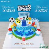  Bánh Sinh Nhật Bóng Đá 2 Tầng (BB-001-362) 