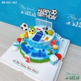  Bánh Sinh Nhật Bóng Đá 2 Tầng (BB-001-362) 