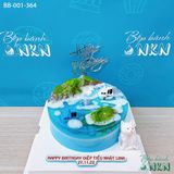  Bánh Sinh Nhật Biển Đảo Cho Bé Tuổi Mẹo (BB-001-364) 