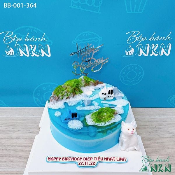  Bánh Sinh Nhật Biển Đảo Cho Bé Tuổi Mẹo (BB-001-364) 