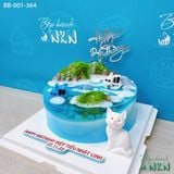  Bánh Sinh Nhật Biển Đảo Cho Bé Tuổi Mẹo (BB-001-364) 