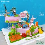  Tháp Bánh Sinh Nhật 2 Tầng Cho Bé Tuổi Thân (BB-001-366) 