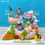  Tháp Bánh Sinh Nhật 2 Tầng Cho Bé Tuổi Thân (BB-001-366) 