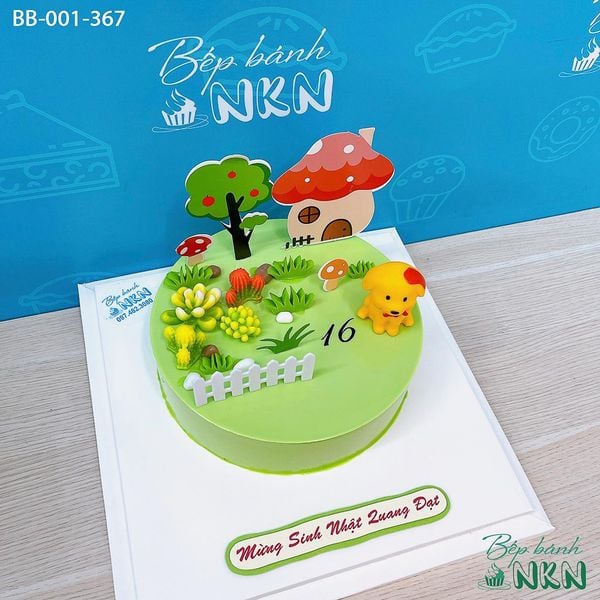  Bánh Sinh Nhật Cho Bé Tuổi Tuất (BB-001-367) 
