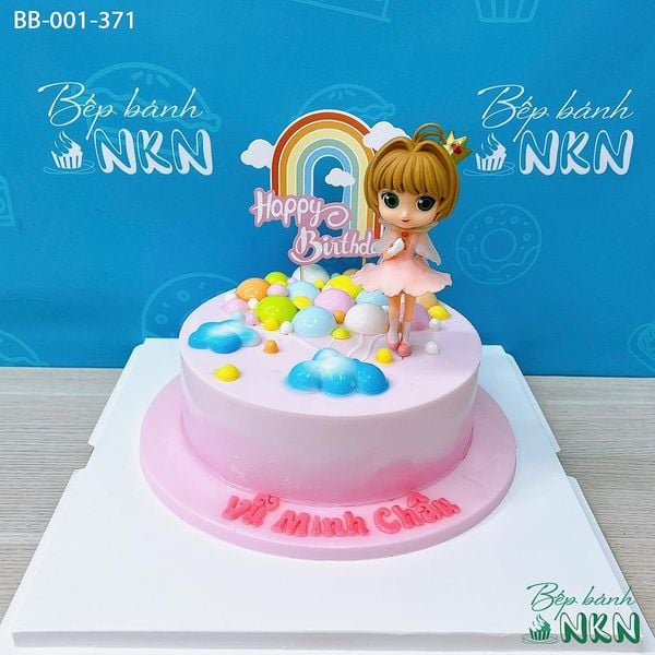  Bánh Sinh Nhật Công Chúa Bong Bóng (BB-001-371) 
